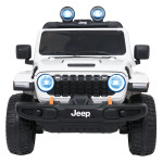 Elektrické autíčko Jeep Wrangler Rubicon Lift 4x4, 24V - biele